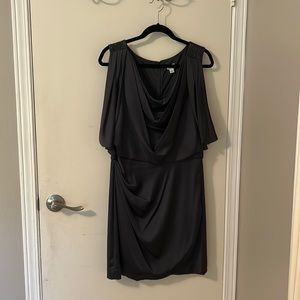 Cache Dress and Satin Finish Dress